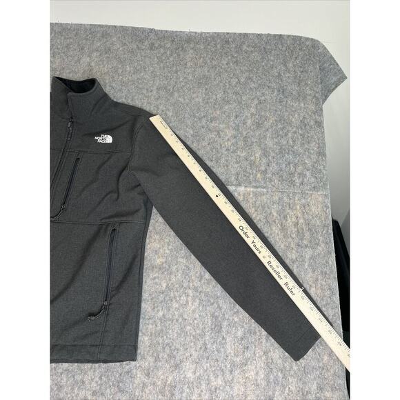 Womens The North Face Soft Shell Jacket Wind Wall dark grey/charcoal Size medium - Picture 13 of 16